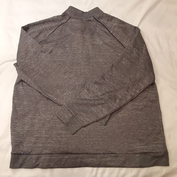GREG NORMAN GOLF Heather grey/Light grey ,1/4 Zip up L/S Pullover Mens Size XXL. - Picture 11 of 11
